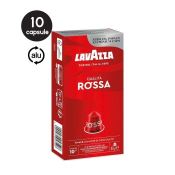 Qualita Rossa, compatibile Nespresso, aluminiu