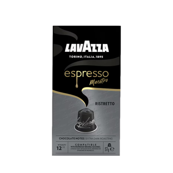 Espresso Maestro Ristretto, compatibile Nespresso, aluminiu