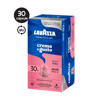Crema e Gusto, compatibile Nespresso, aluminiu